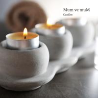 10 Lu Tarçın Kokulu Kahve Rengi Tealight Mum